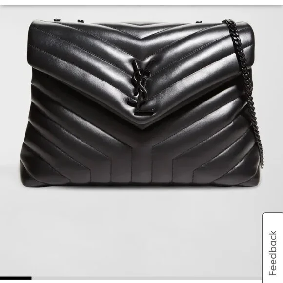 YSL- Saint Laurent Loulou Medium Shoulder bag - Picture 4 of 16